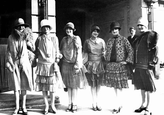 moda feminina 1920