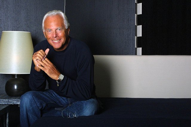 giorgio armani biography