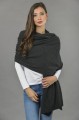 knitted-pure-cashmere-wrap-in-charcoal-grey