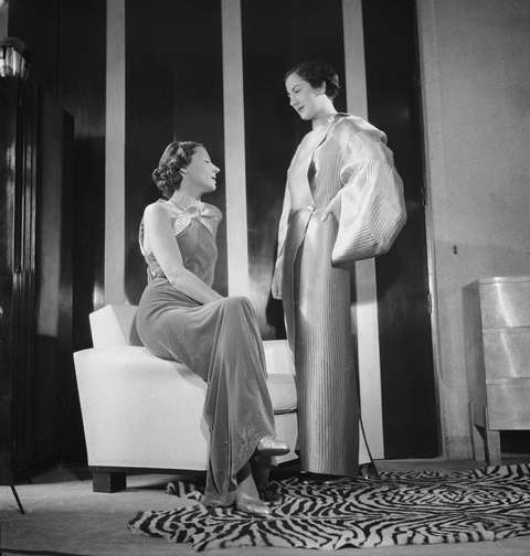Fashion 1930s Robes du soir de Jeanne Lanvin 
