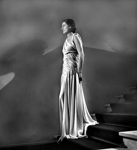 Fashion 1930s - Robe de Madeleine Vionnet, couturière française