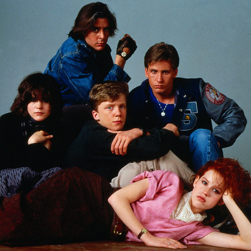 Fashion in Films 1980s The Breakfast Club