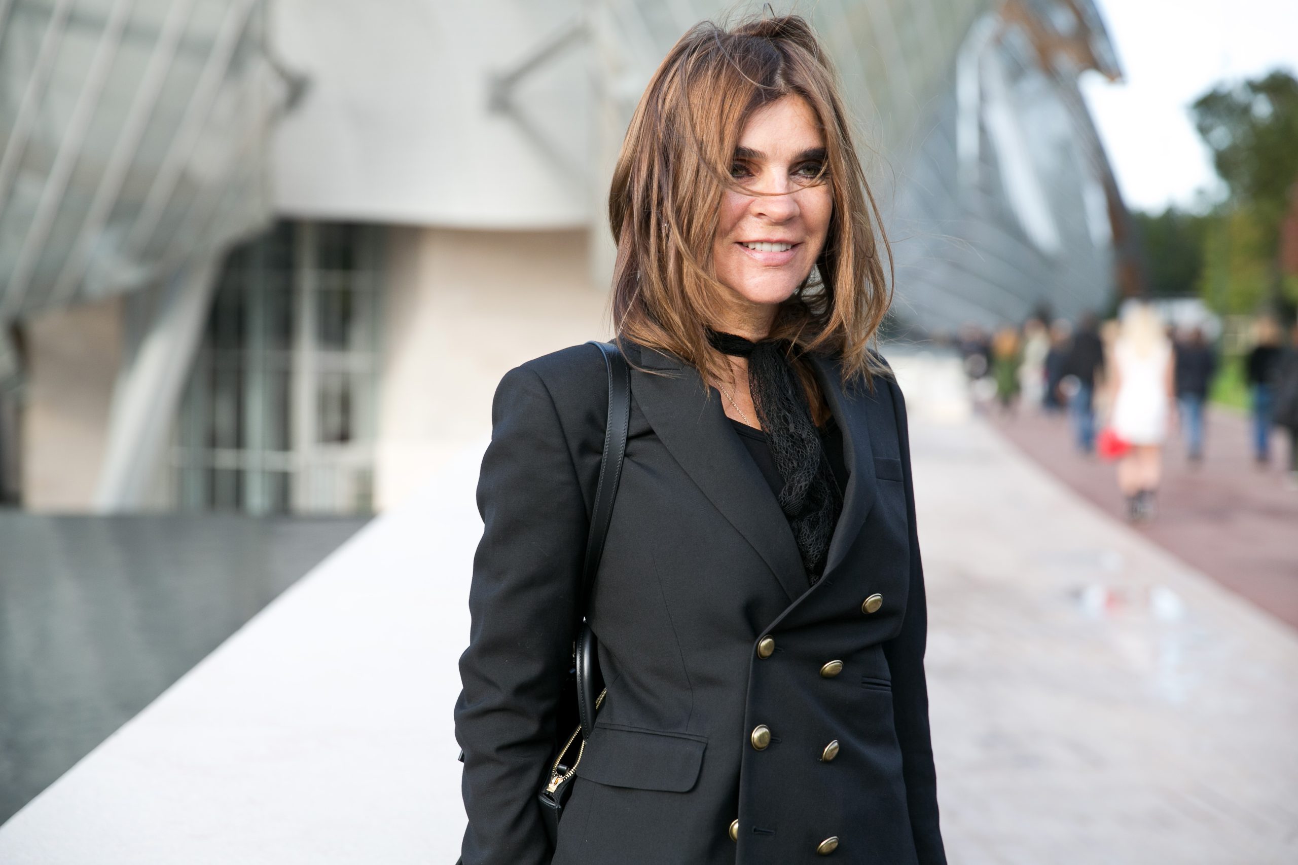 Paris-march,7,,2016.,Editor-in-chief,Carine,Roitfeld,Is,Going,To,Louis