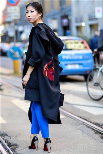 Street Style - Milan Fashion Week AW14 - Catwalk Yourself