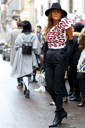 Street Style- AW14 MFW - Catwalk Yourself