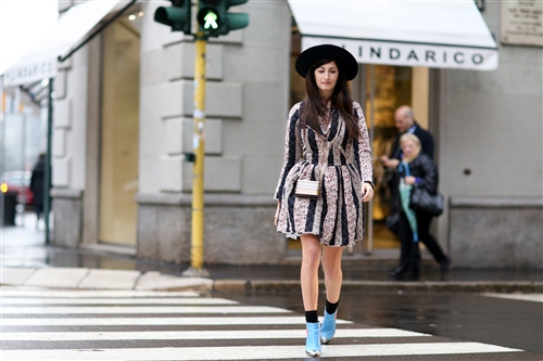 Street Style- AW14 MFW - Catwalk Yourself