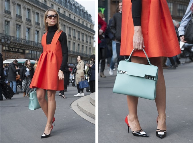 Street Style - Paris Fashion Week AW14 - Catwalk Yourself