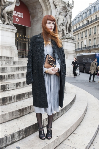 Street Style - Paris Fashion Week AW14 - Catwalk Yourself