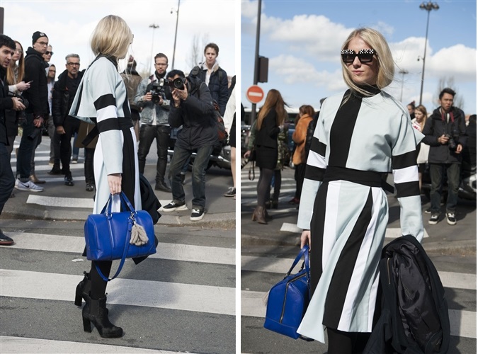 Street Style - Paris Fashion Week AW14 - Catwalk Yourself