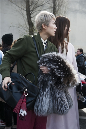 Street Style - Paris Fashion Week AW14 - Catwalk Yourself