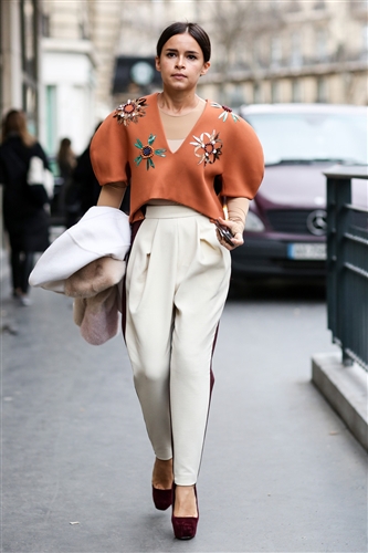 Street Style - Paris Fashion Week AW14 - Catwalk Yourself