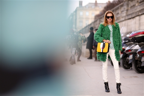 Street Style - Paris Fashion Week AW14 - Catwalk Yourself