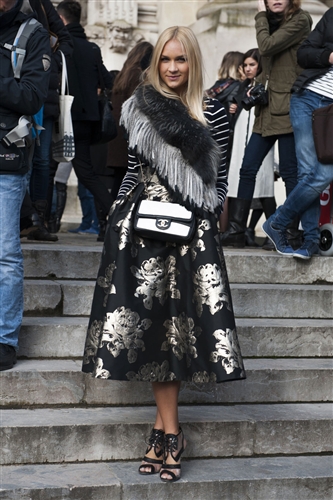 Street Style - Paris Fashion Week AW14 - Catwalk Yourself