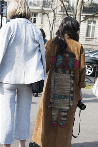 Street Style - Paris Fashion Week AW14 - Catwalk Yourself