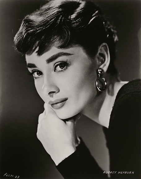 Audrey Hepburn at the National Portrait Gallery