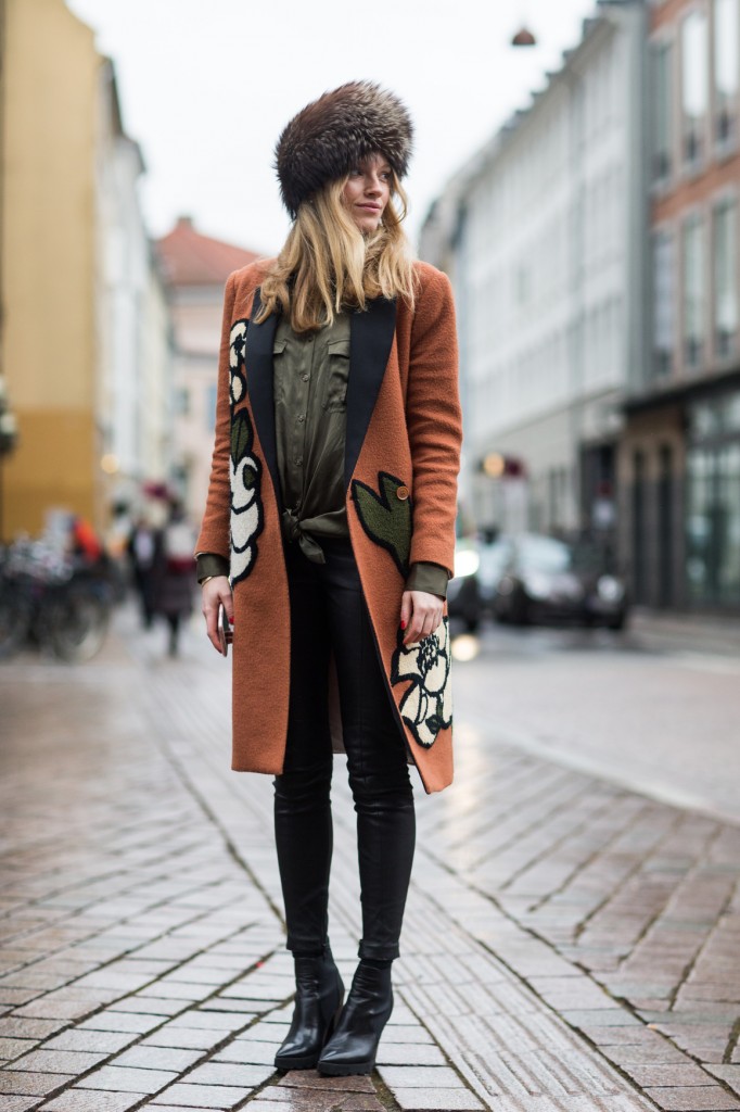 Street Style during Copenhagen Fashion Week AW 2016