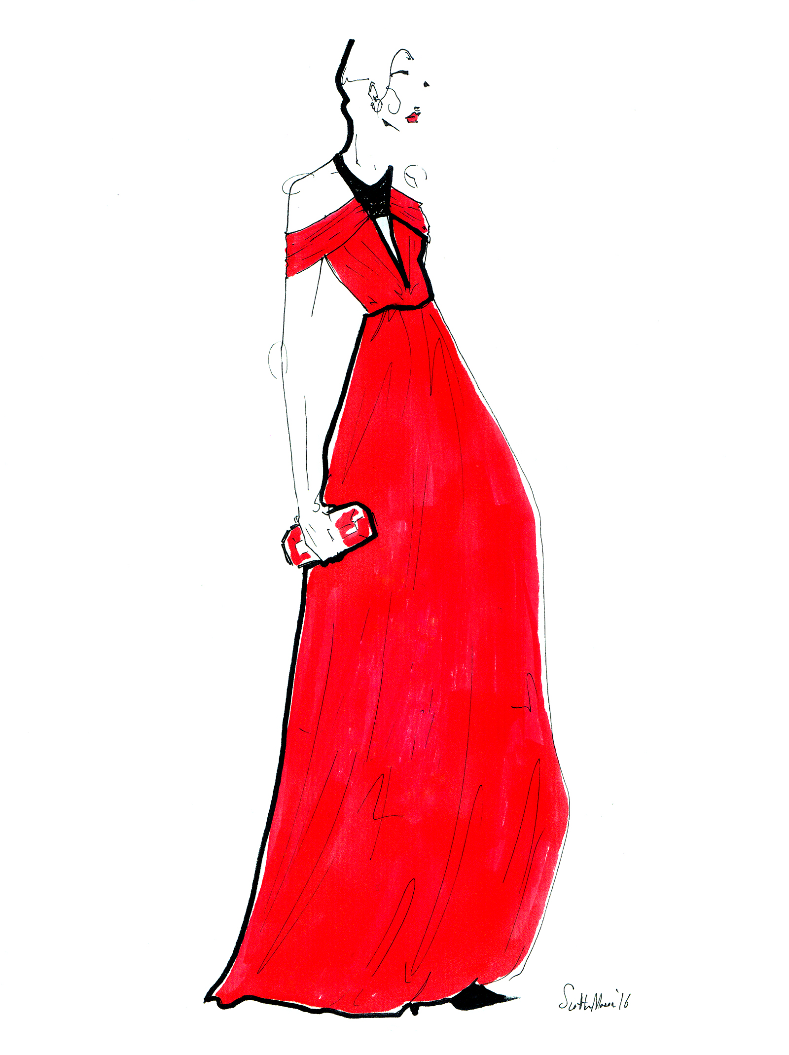 Scott W Mason on LinkedIn: #fashionillustration