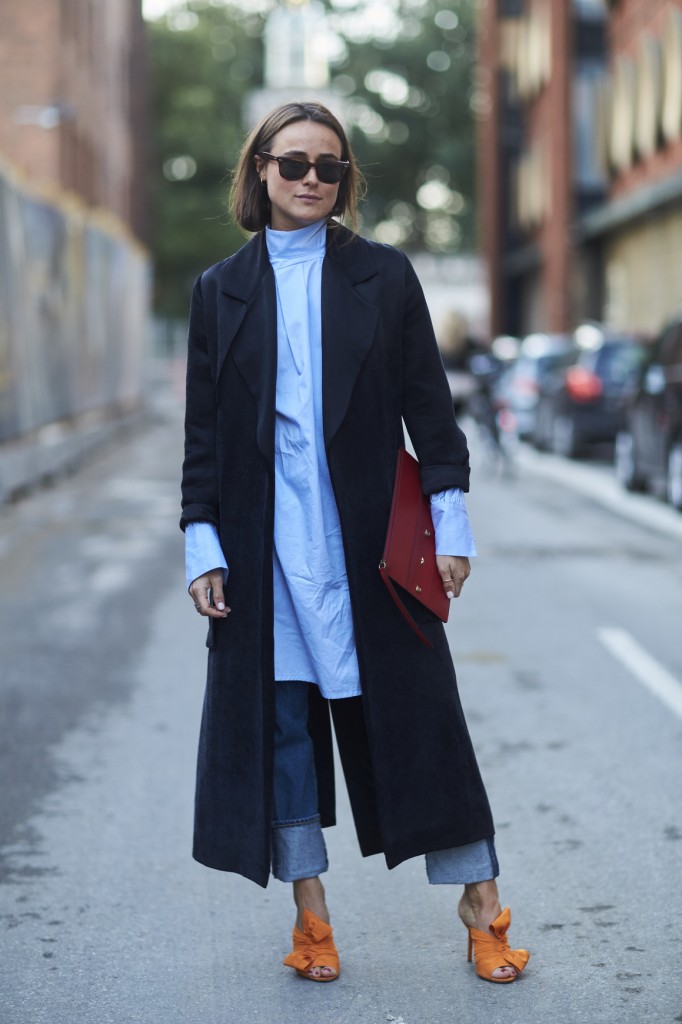 Street Style during Copenhagen Fashion Week SS 2017