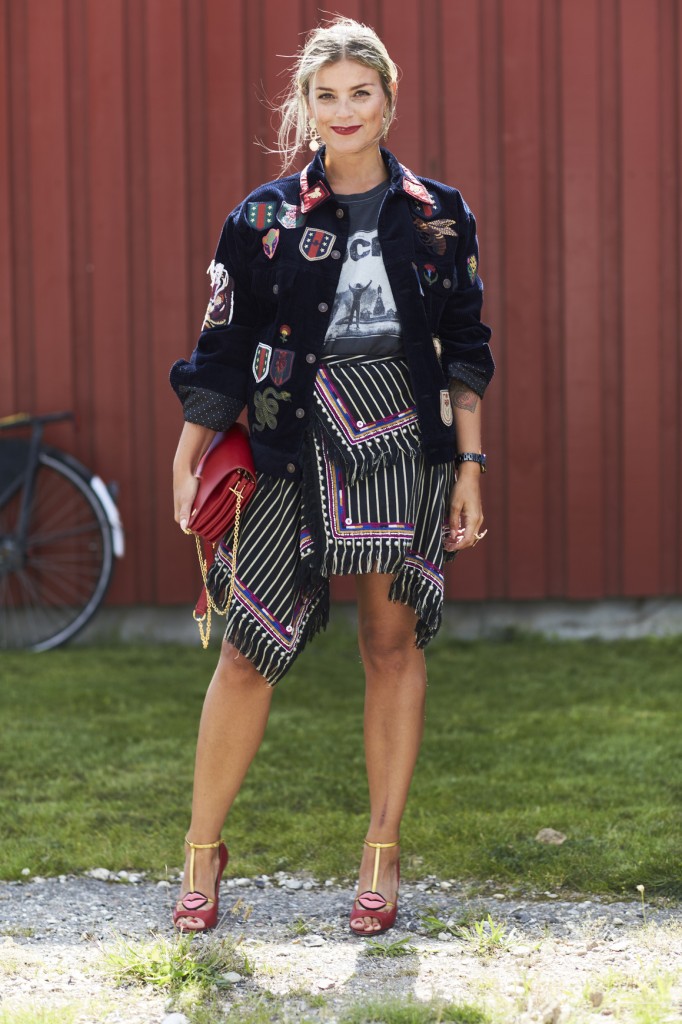 Street Style during Copenhagen Fashion Week SS 2017