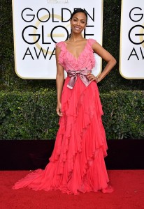 Zoe Saldana in Gucci