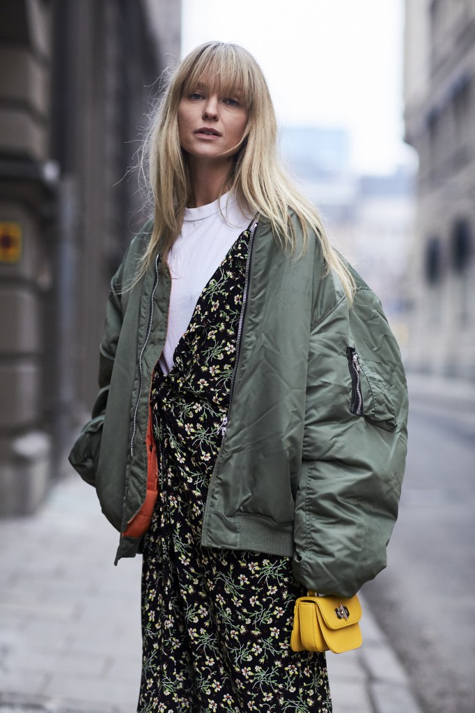 Street Style during Stockholm Fashion Week AW 2017