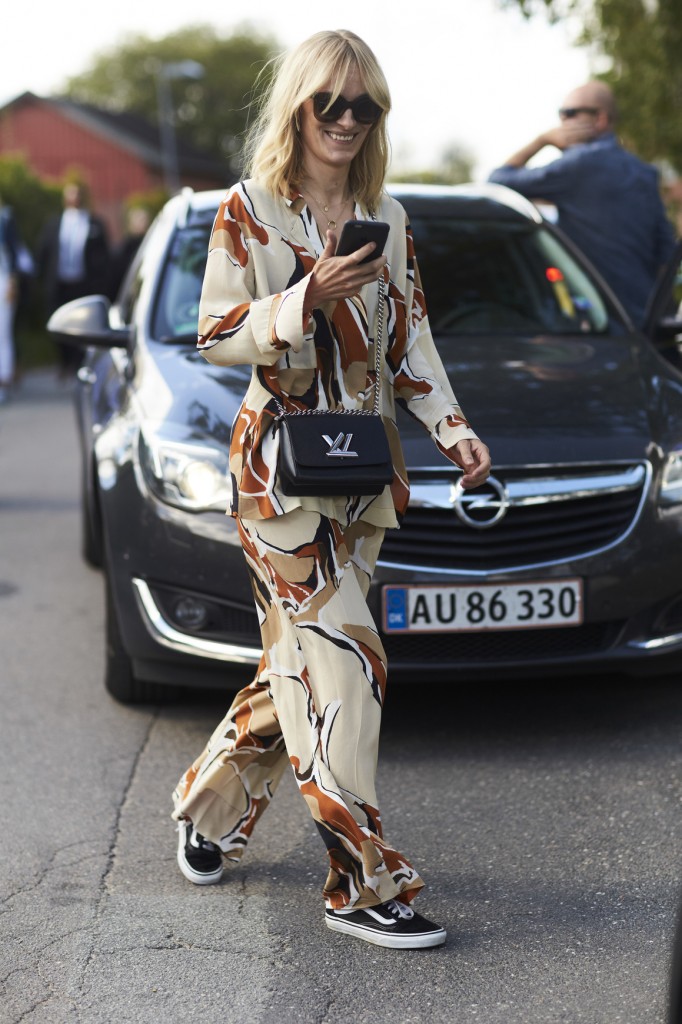 Street Style during Copenhagen Fashion Week SS 2017