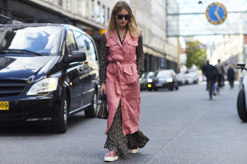 Street Style during Copenhagen Fashion Week SS 2017